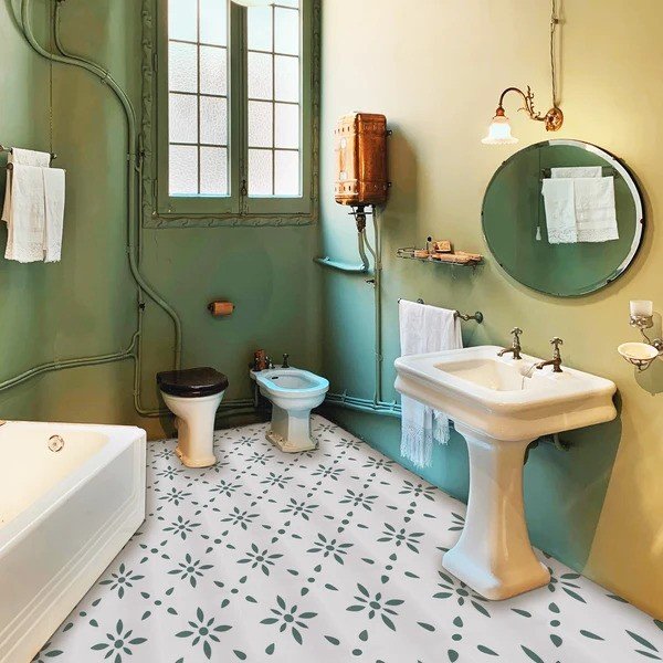 Can Peel and Stick Tiles Be Used in a Bathroom Floor? 