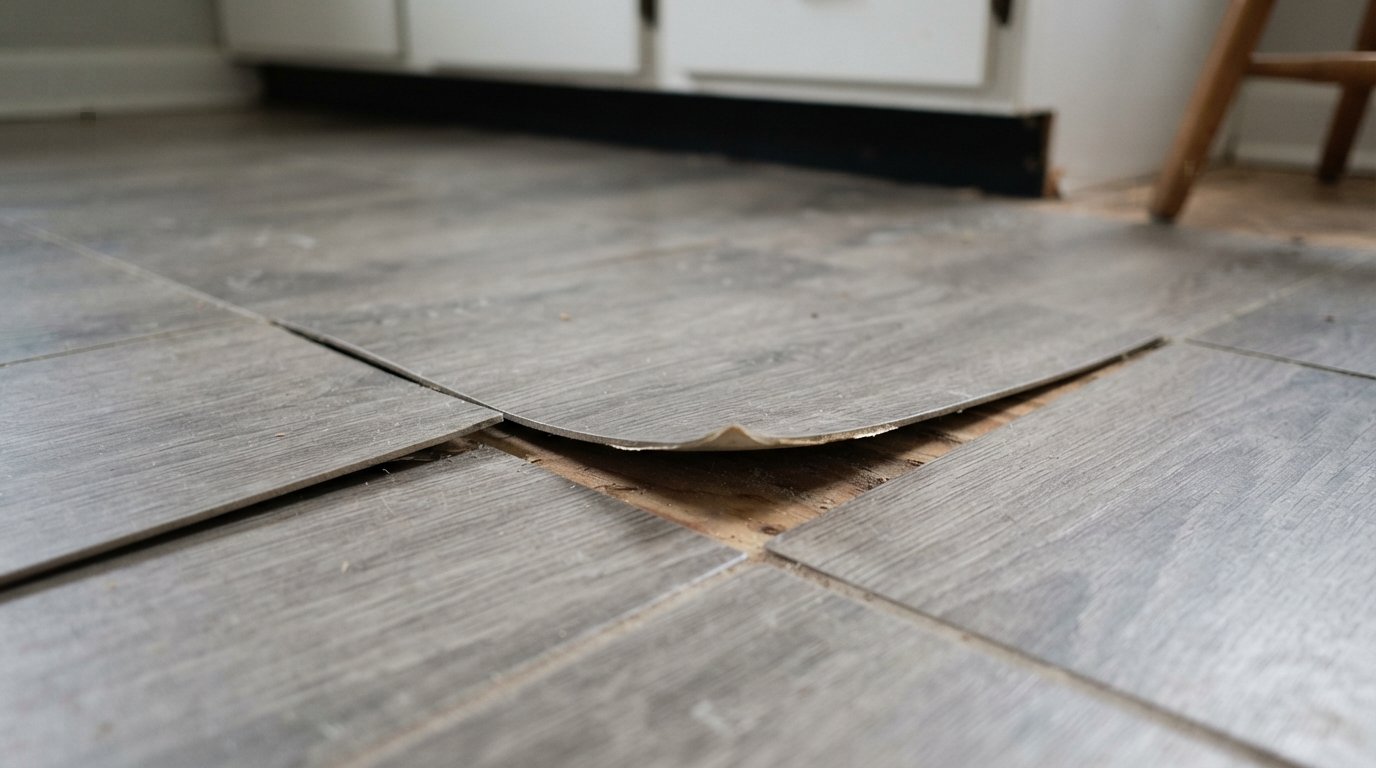 Why Do Peel & Stick Floor Tiles Curl at the Edges?