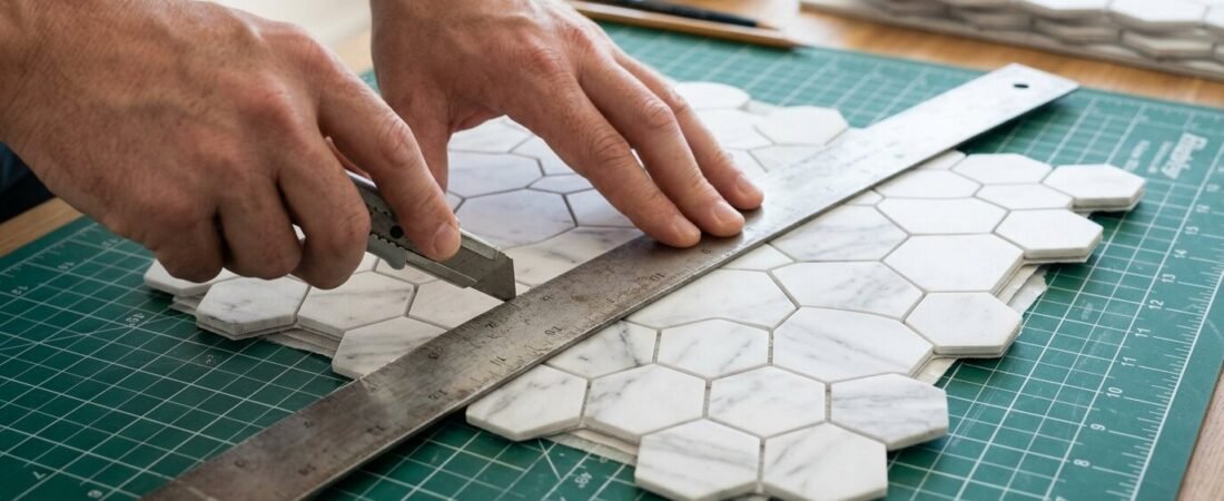 How to Cut Peel and Stick Tiles Cleanly (Tools, and Techniques)