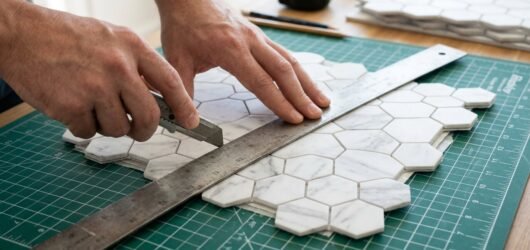 How to Cut Peel and Stick Tiles Cleanly (Tools, and Techniques)